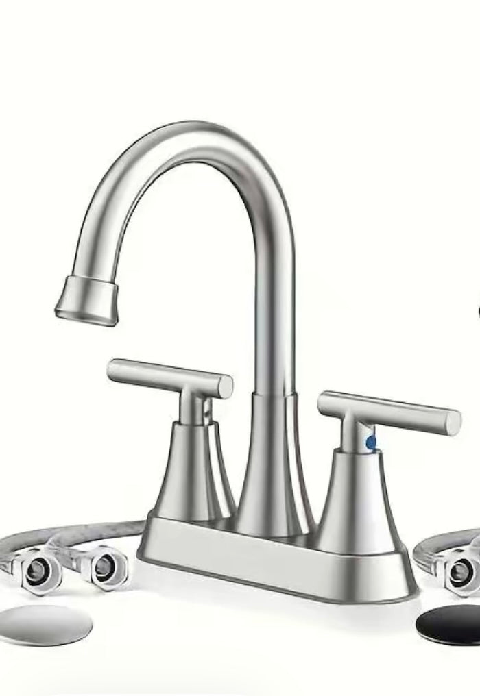 4" faucet brushed nickel