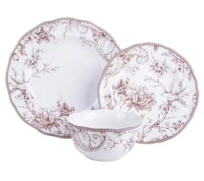 Adelaide 12 piece dinnerware set