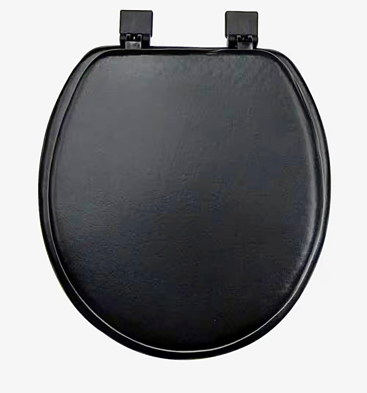 Ginsey round toilet seat in black