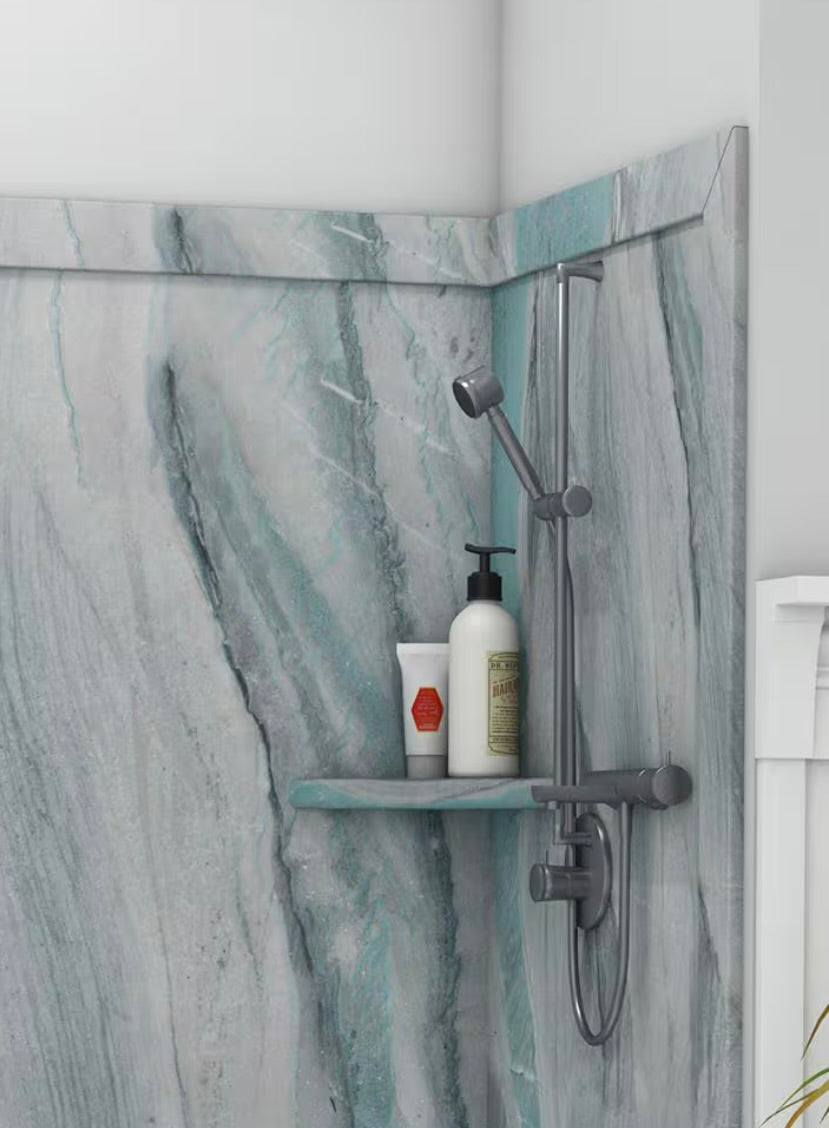 15" corner niche in triton