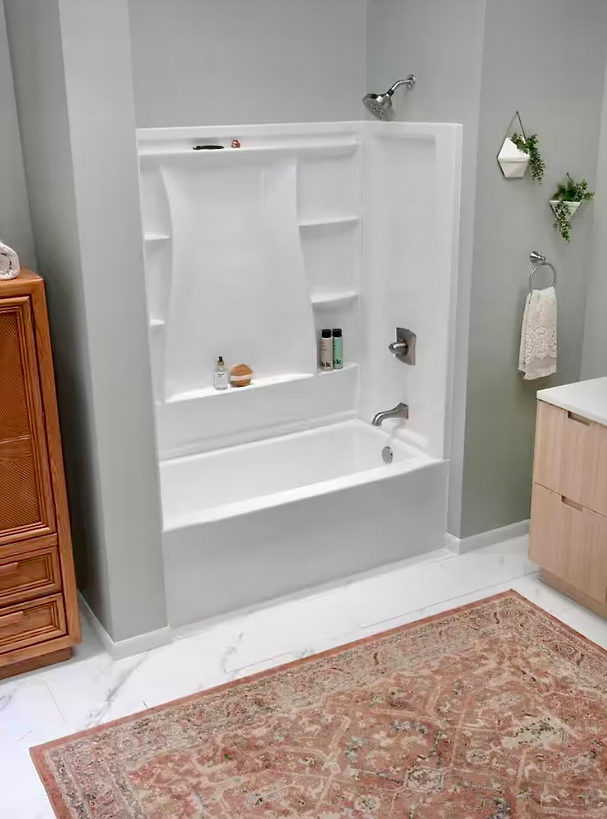 Delta classic 500 60"x30" bathtub right drain