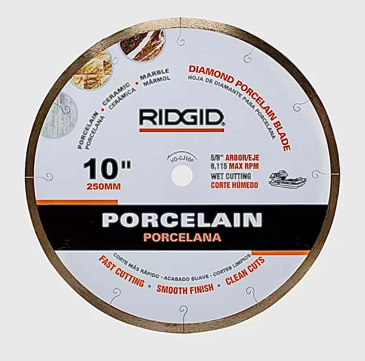 10" tile diamond blade