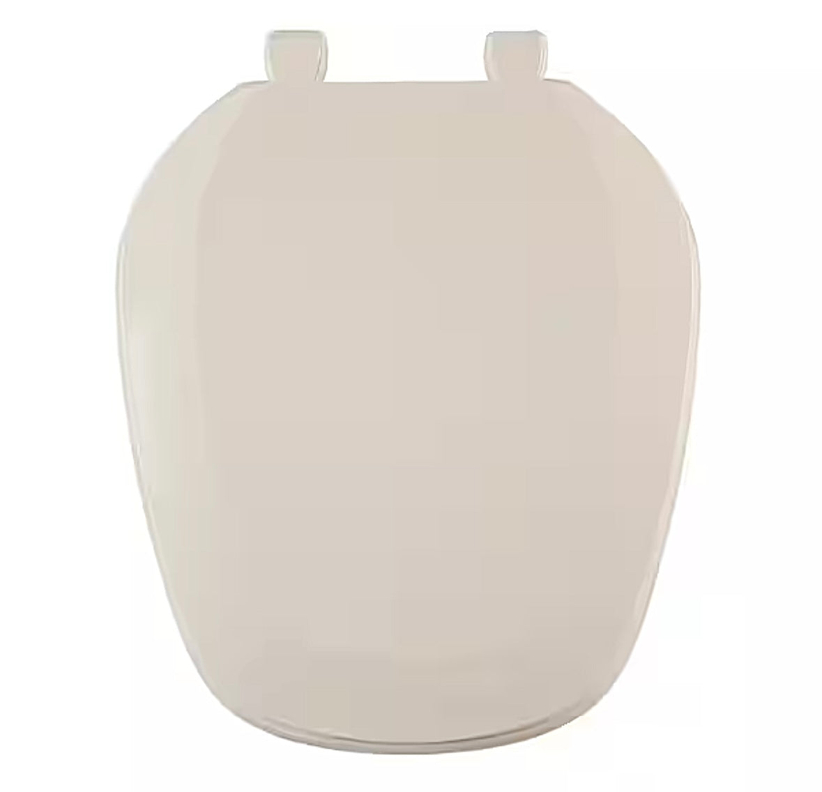 Centoco round square front toilet seat in natural