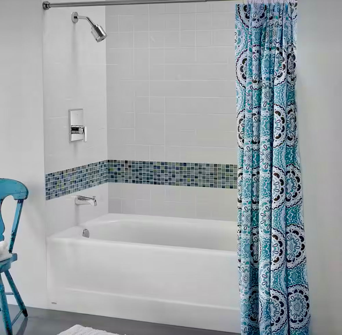 Princeton 60 in x 30 bathtub left drain