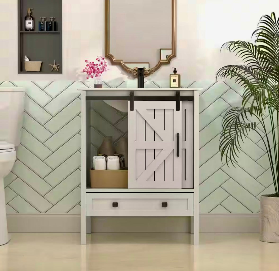 Findepot 24" Barn door vanity