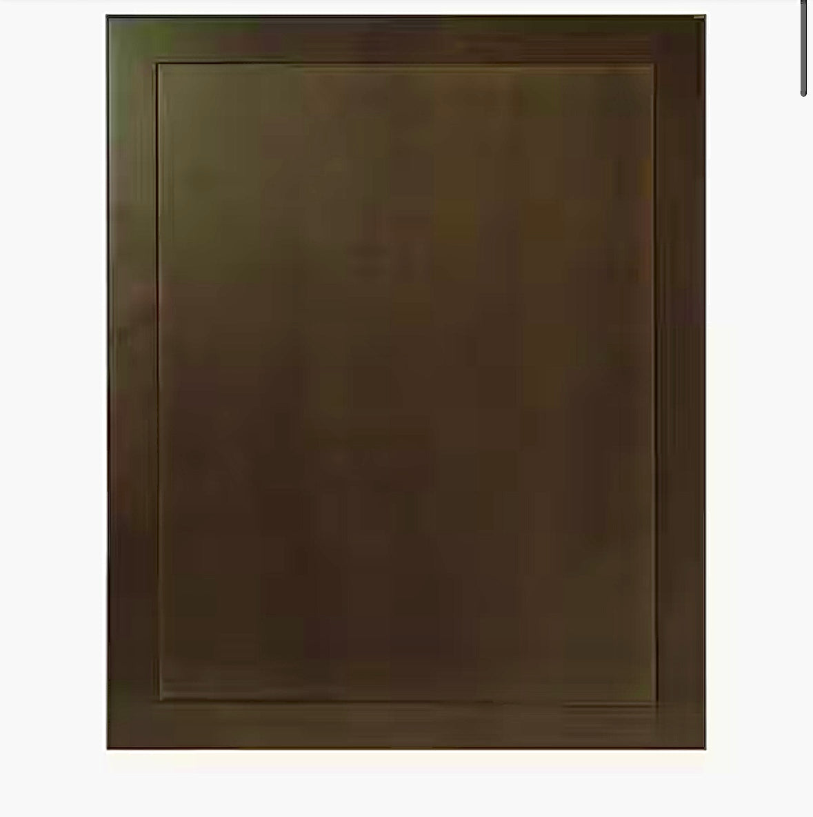 Hampton shaker decorative end panel in java