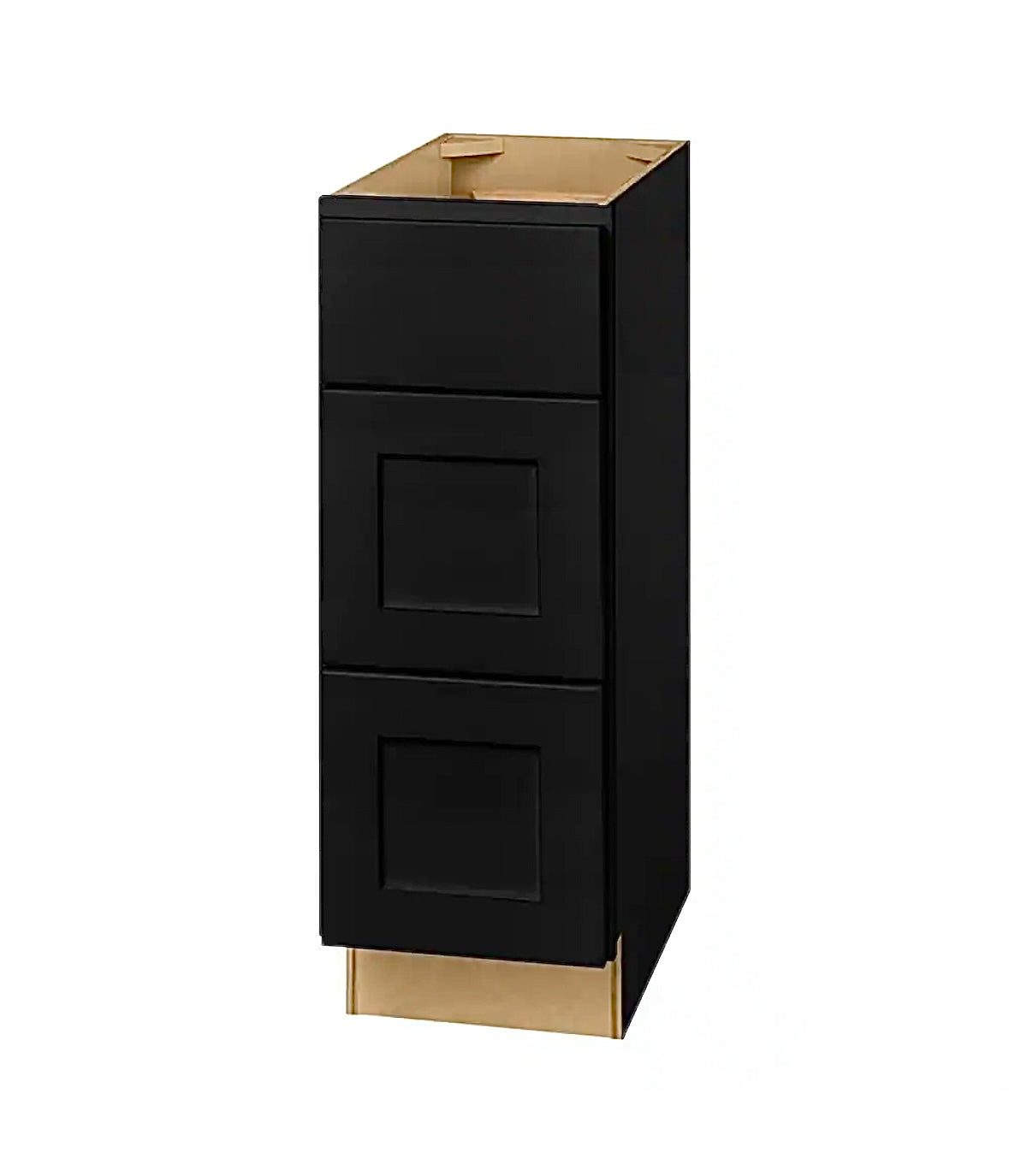 Avondale 12"x21" drawer base in raven black