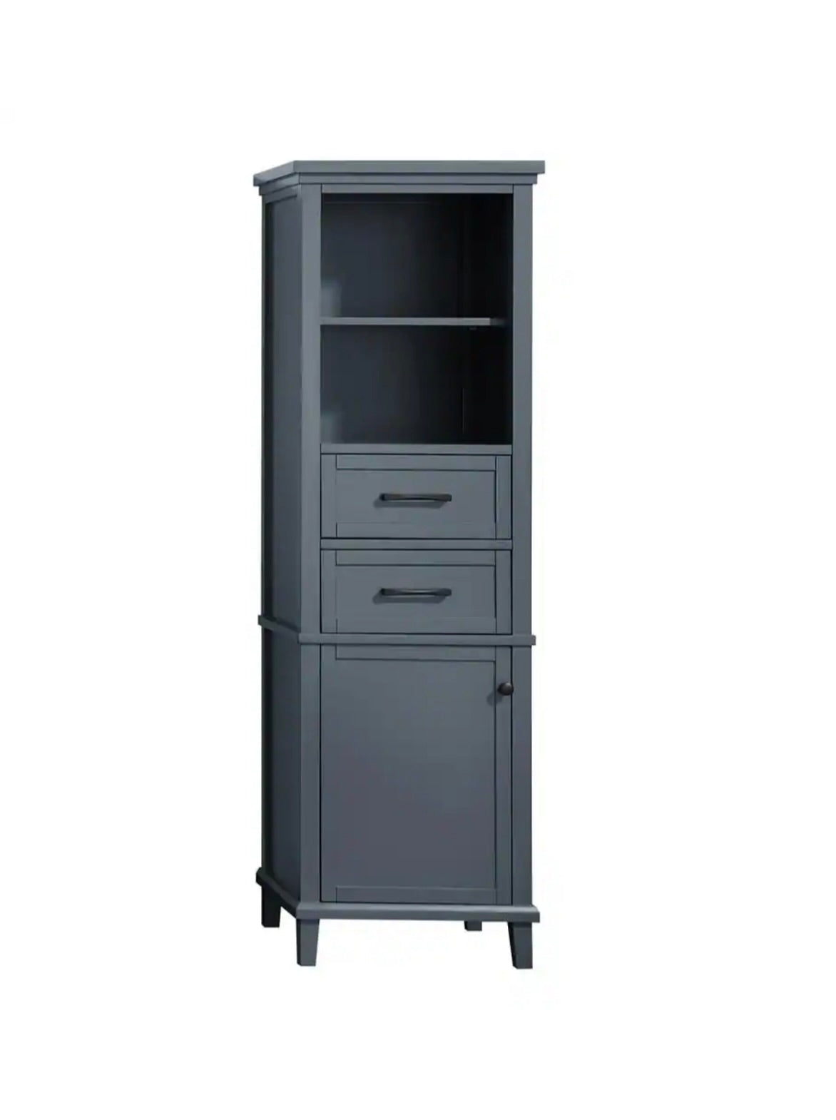 Merryfield 20" blue gray linen cabinet
