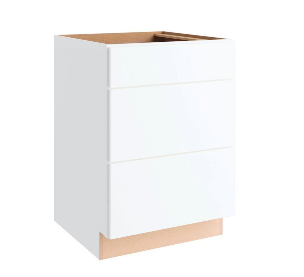 Courtland 24" drawer base polar white
