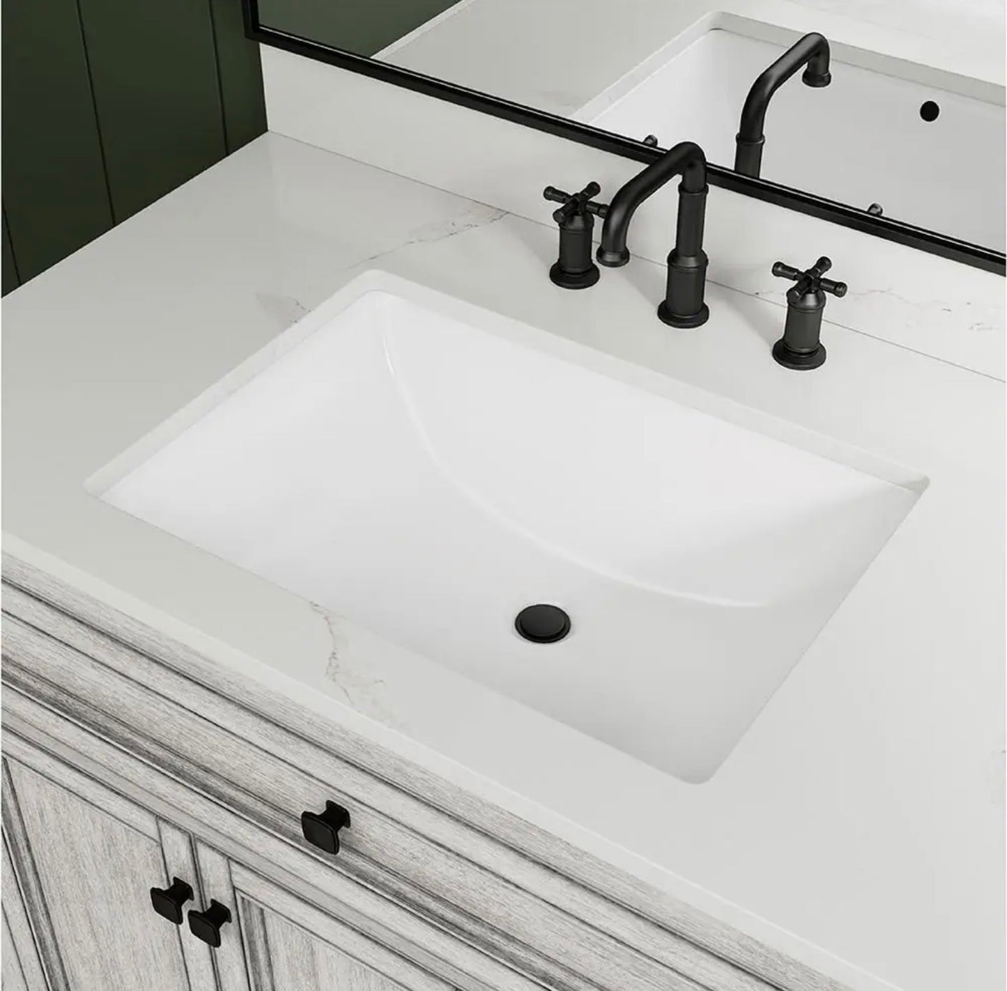 22" undermount sink
