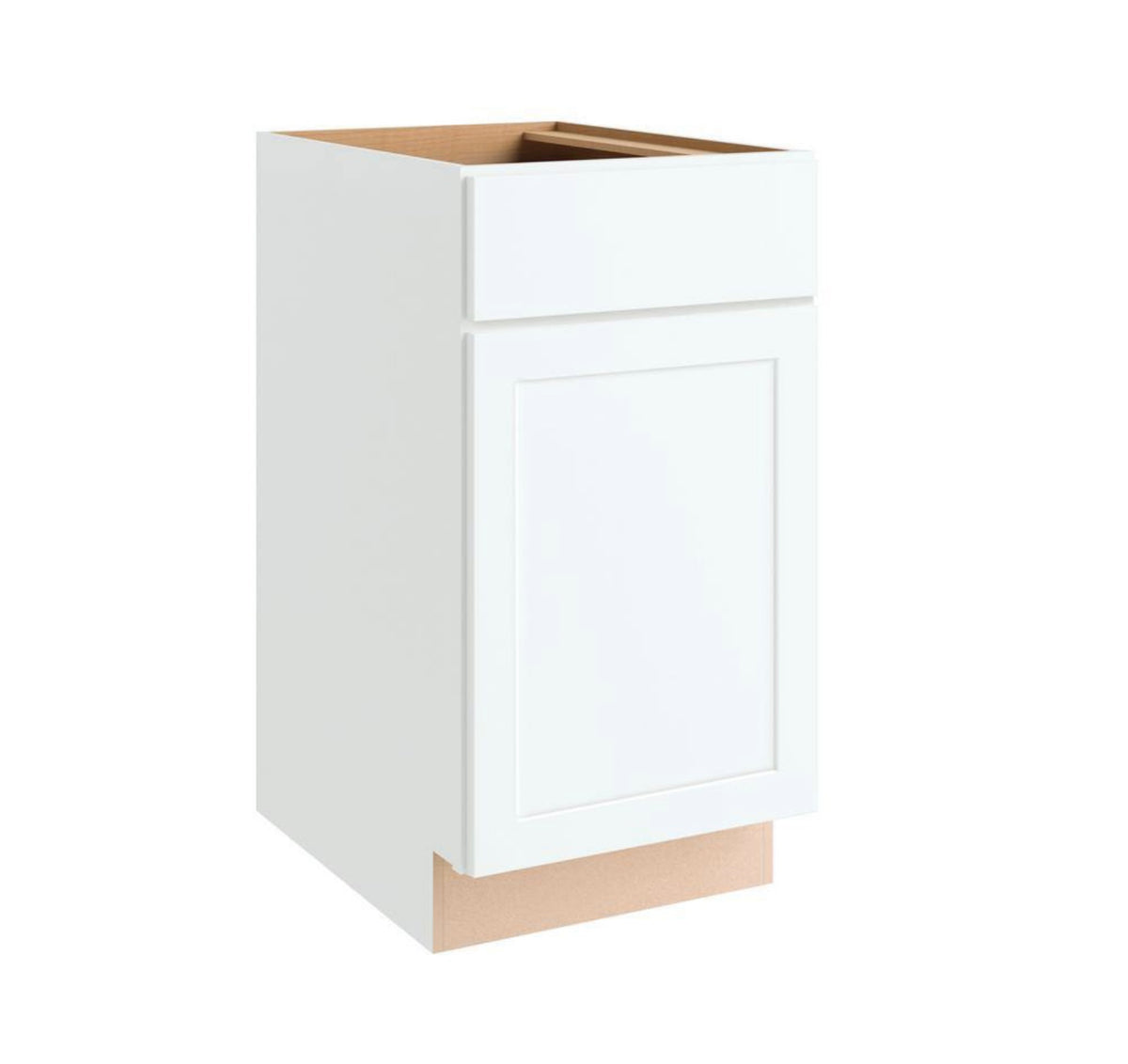 Courtland 18" base polar white
