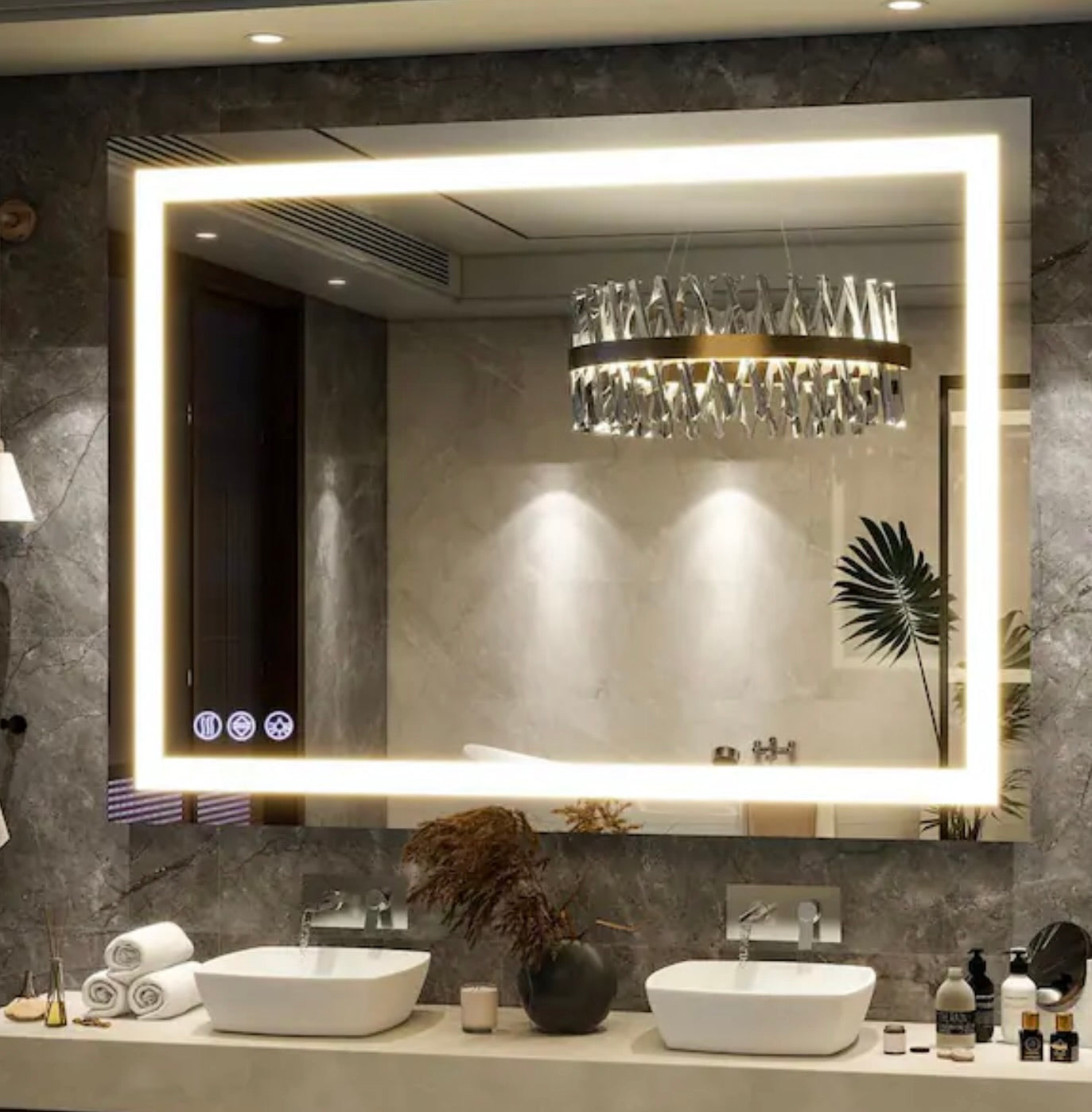 30x40 LED mirror
