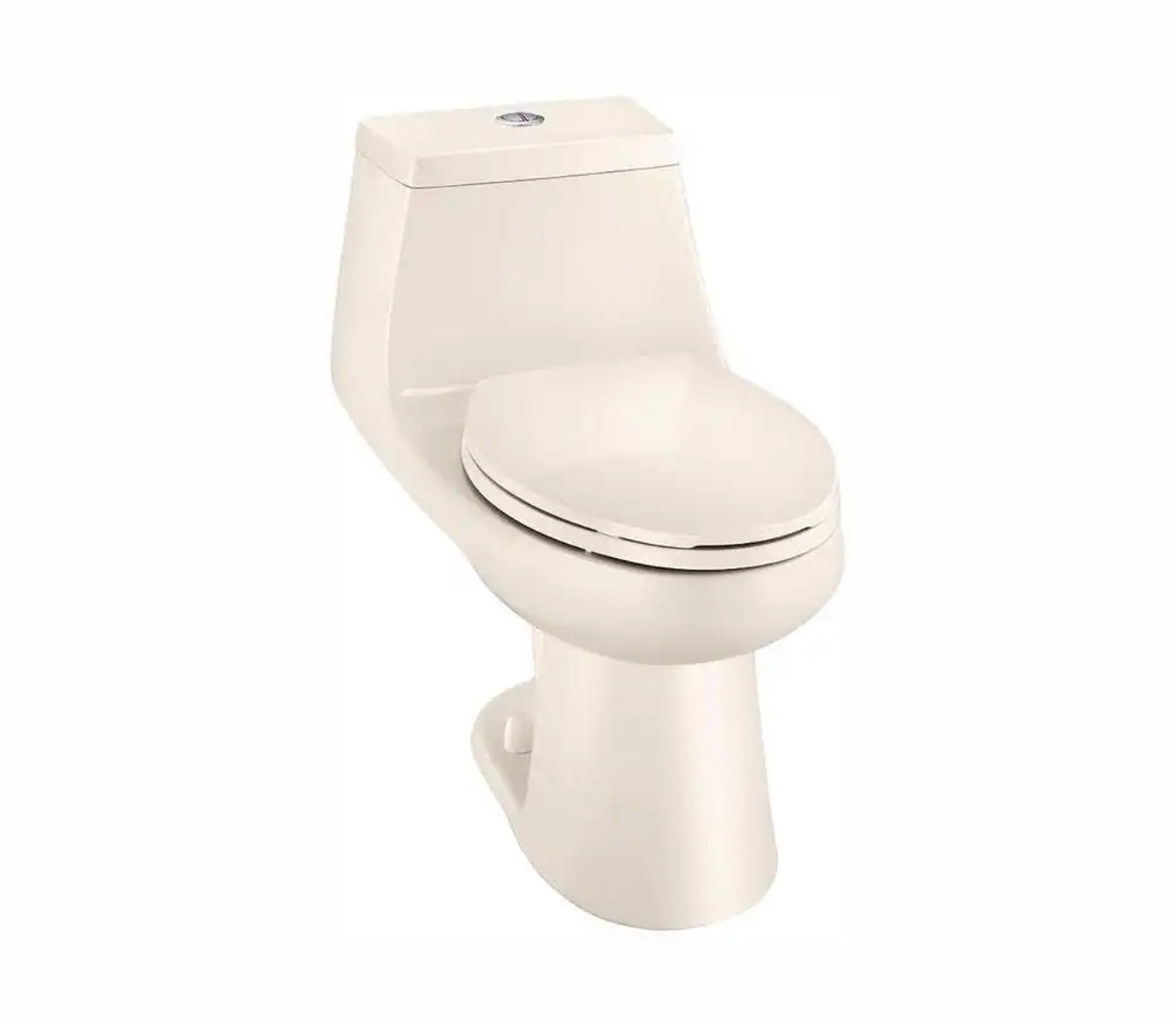 McClure elongated toilet in bone
