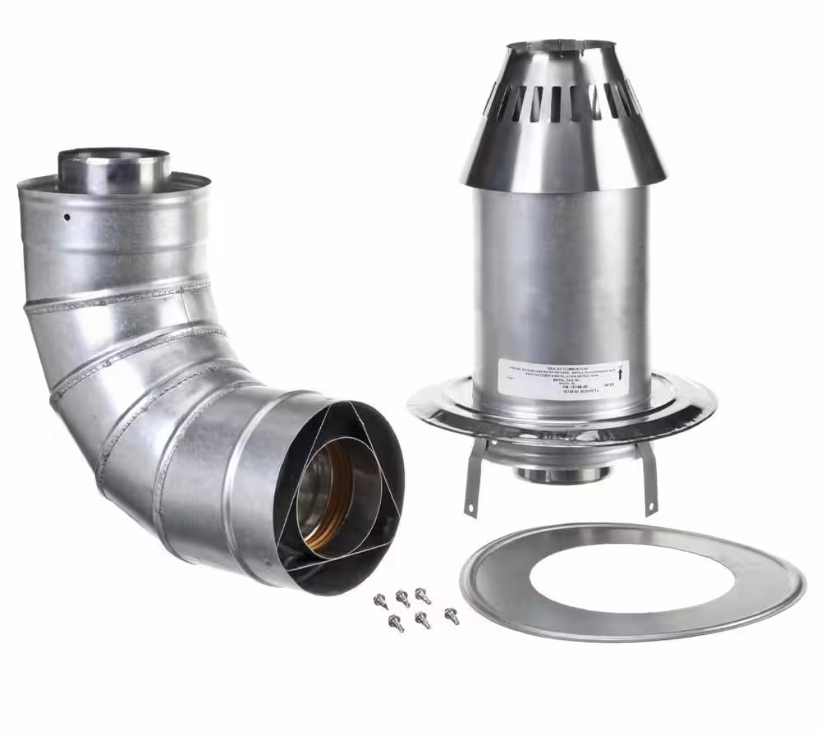 3"x5" Termination vent for tankless water heaters