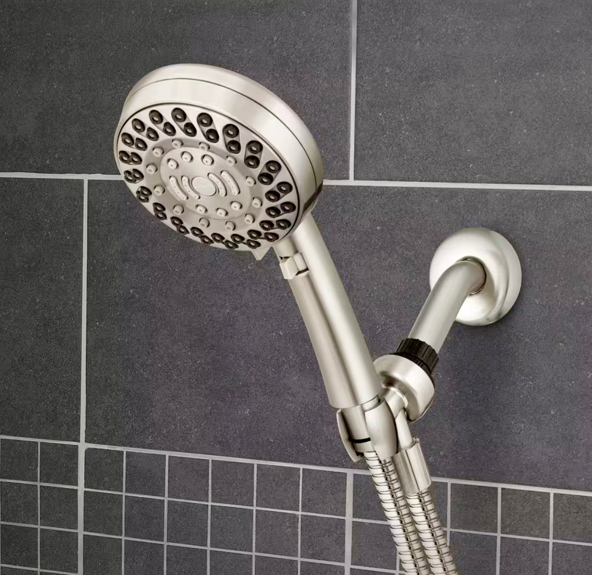 6-Spray Wall Mount Handheld Shower Head