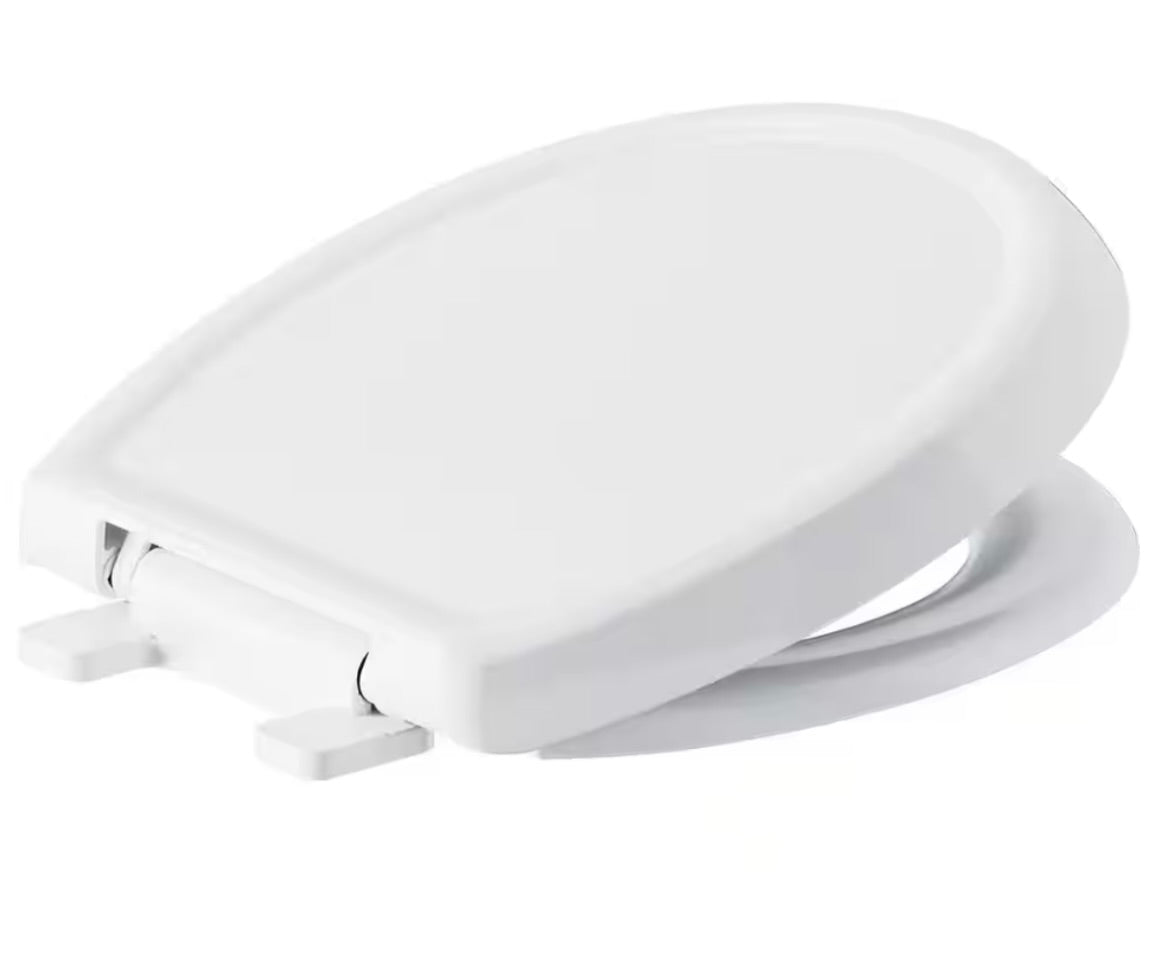 Cadet 3 round toilet seat in white