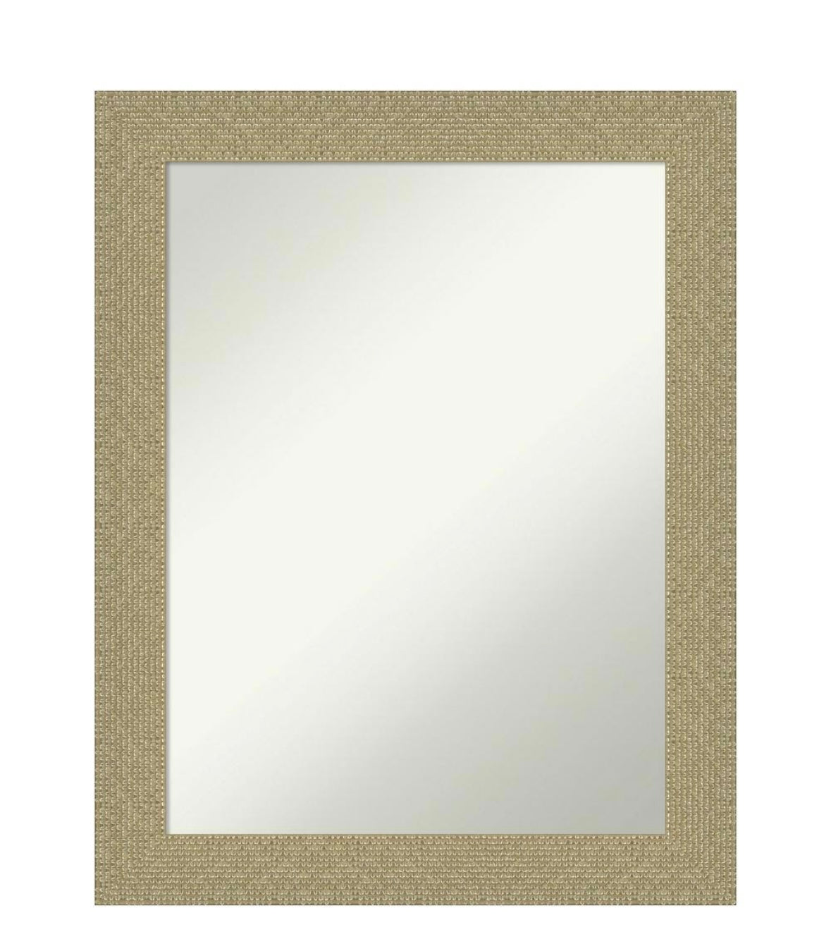 Mosaic gold 28.25"W x 22.25"H mirror