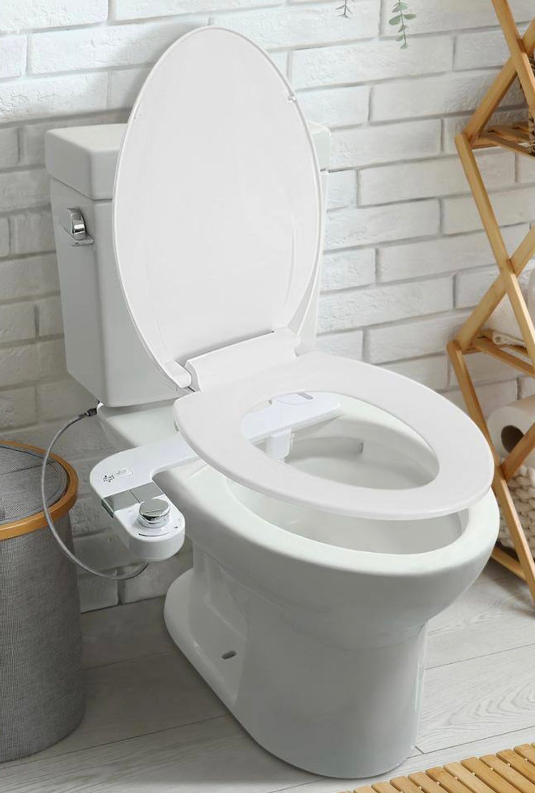 Non electric bidet attachment
