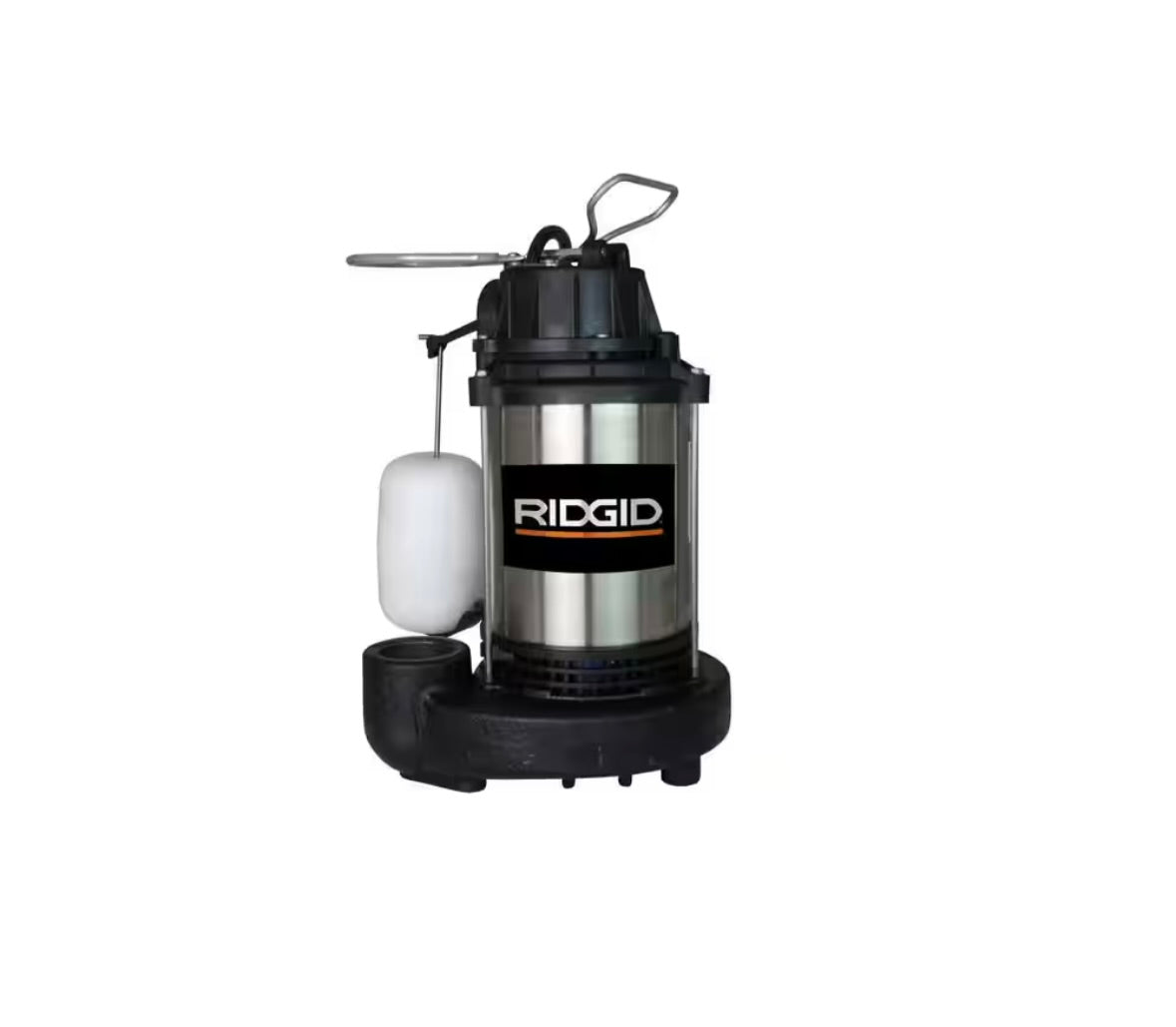 1/2 HP Dual suction Submersible sump pump