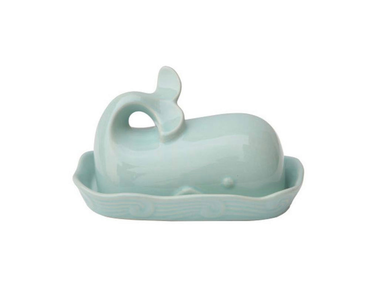 Whale butter dish