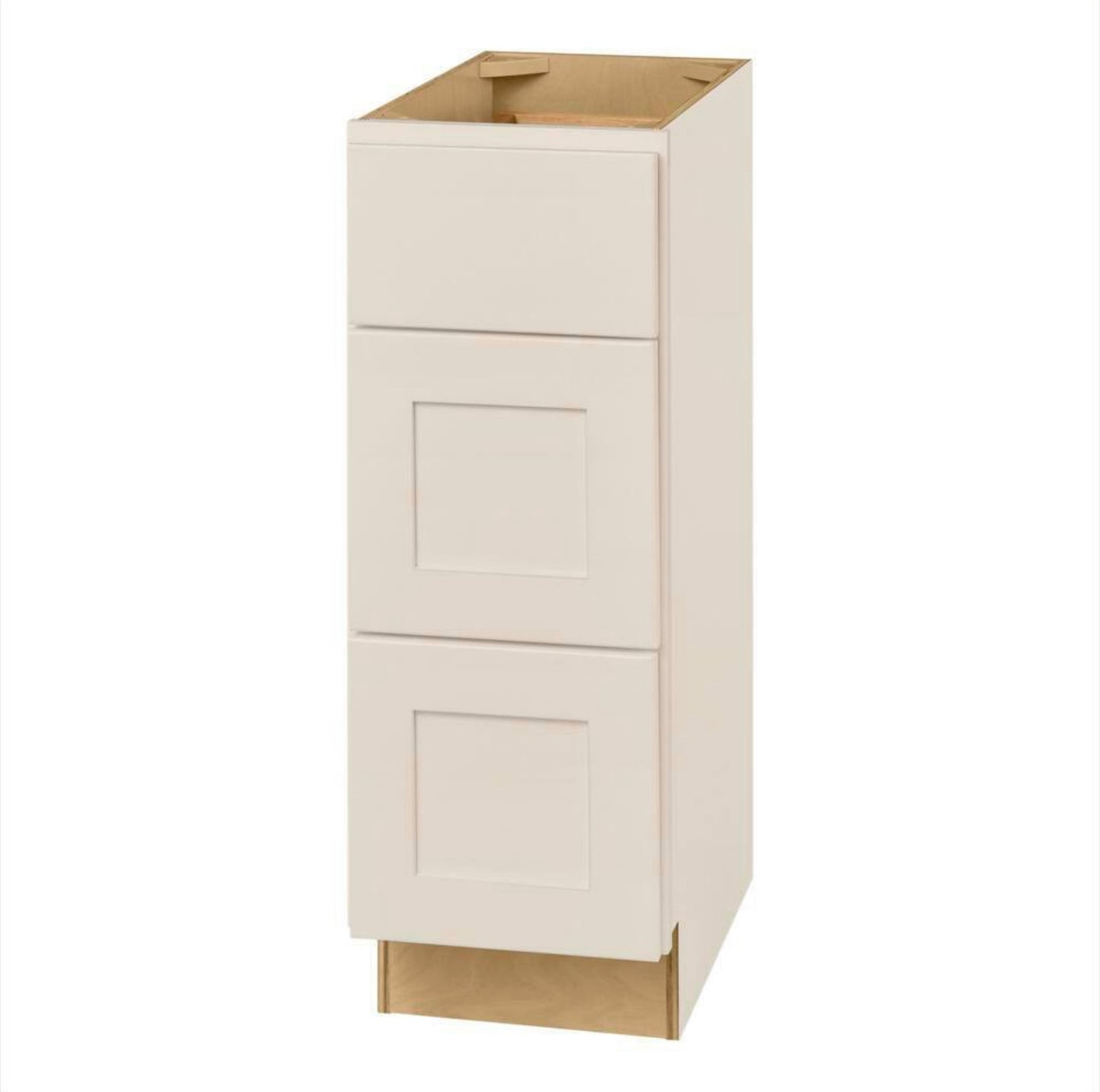 Avondale shaker 12" drawer base antique white