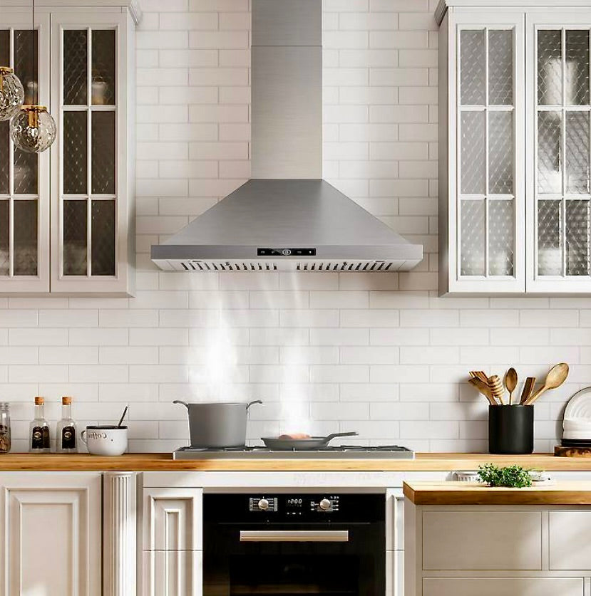 36" Wall mount range hood