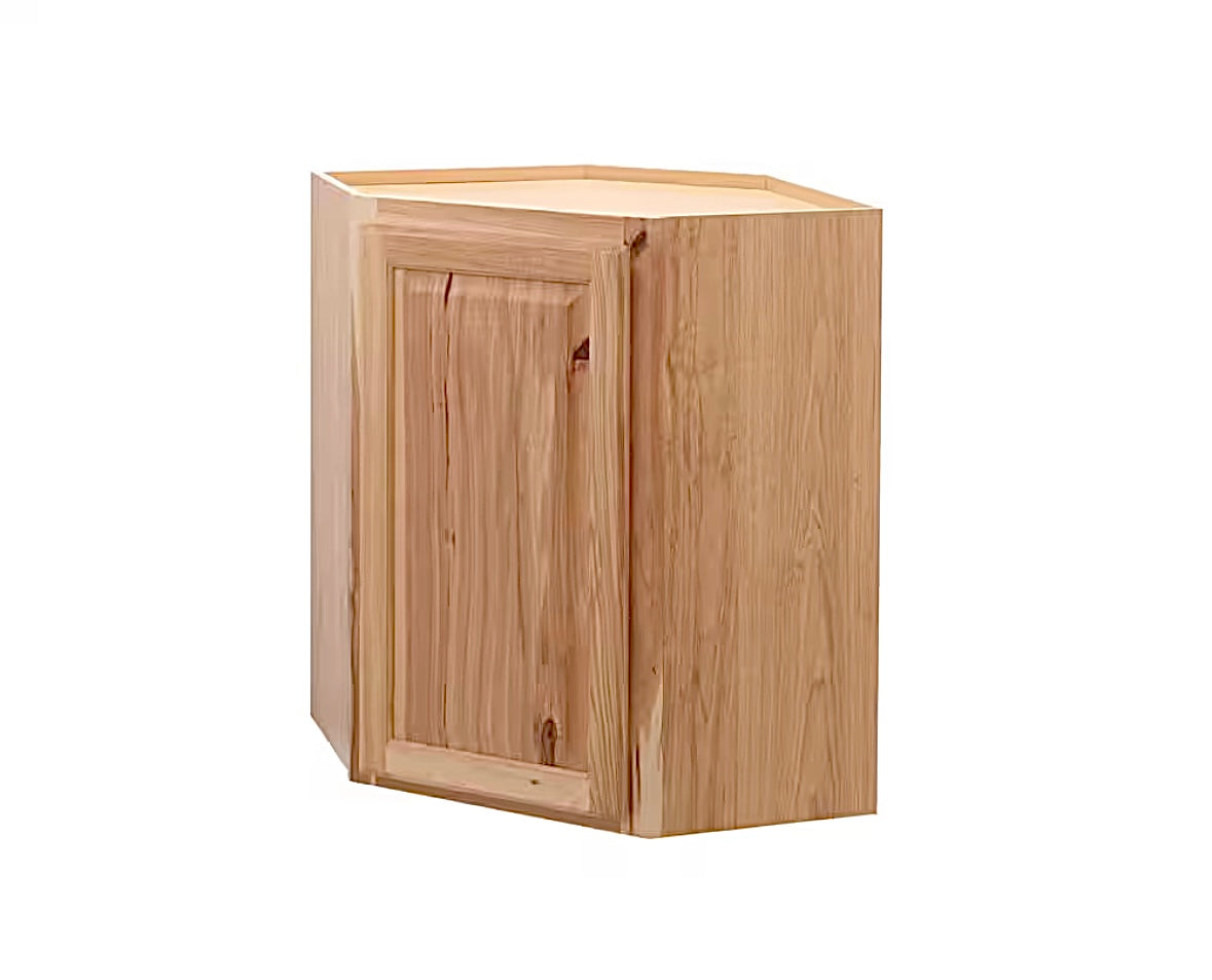 Hampton bay 24"x30" corner natural hickory cabinet