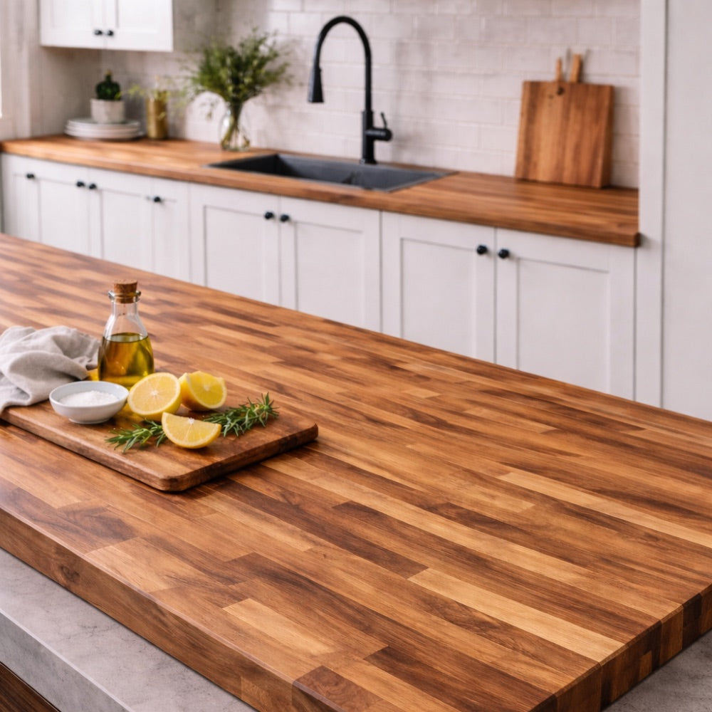 Unfinished Acacia Butcher Block