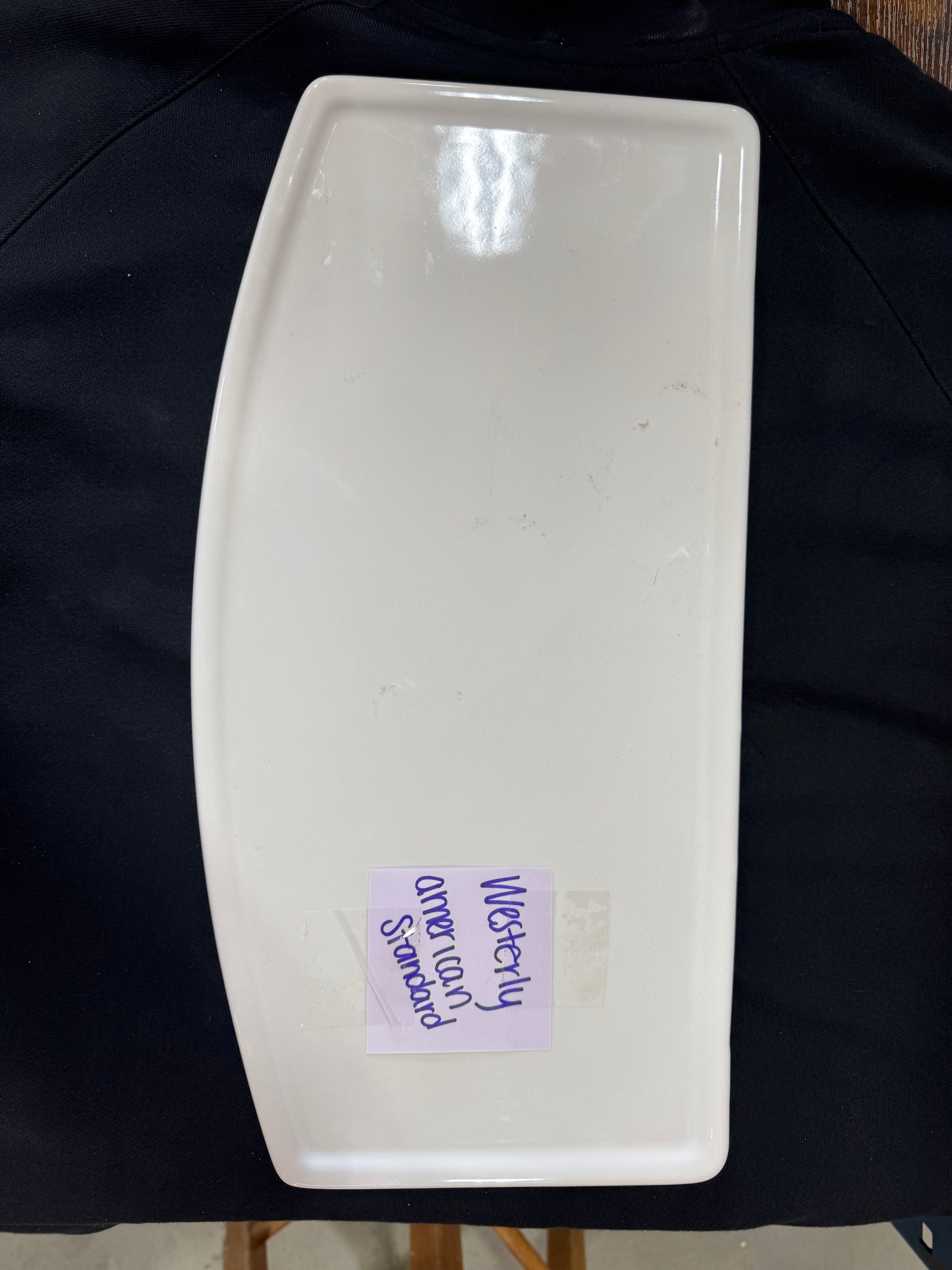 Westerly toilet tank lid