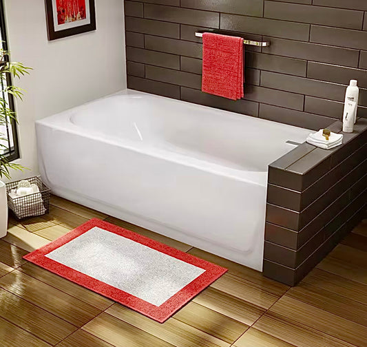 Bootzcast 60"x30" soaking bathtub right drain