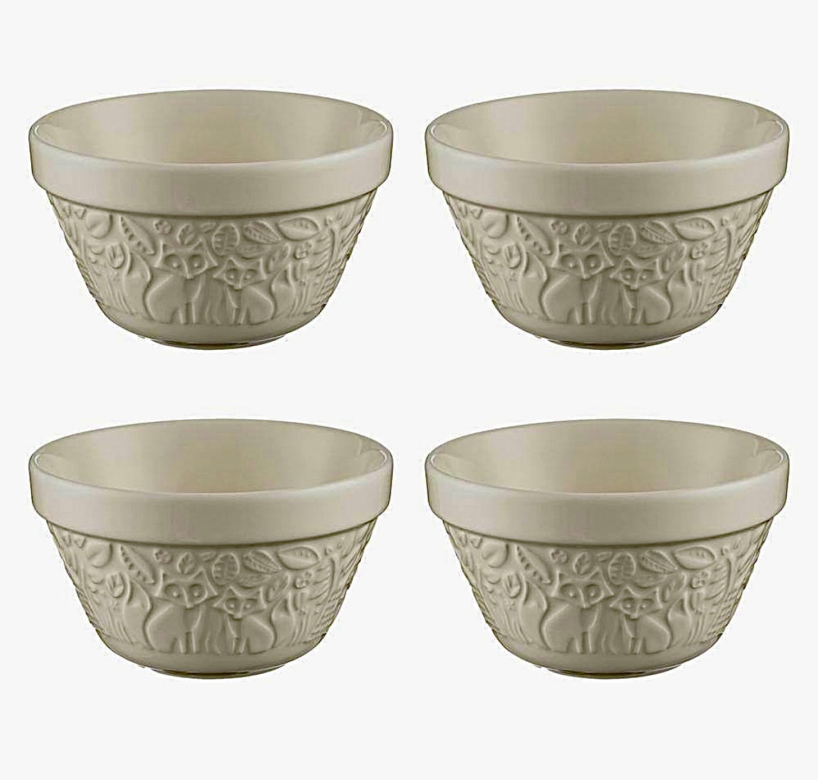 4 piece pudding bowl