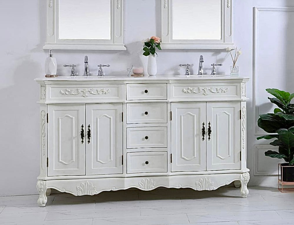 Simply living 60" double sink vanity