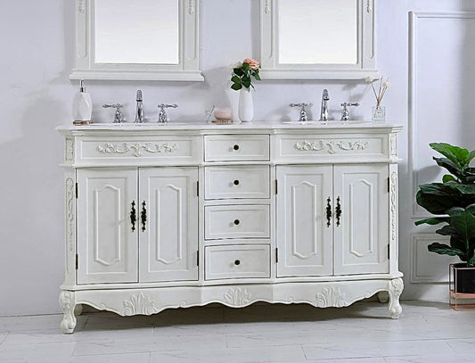 Simply living 60" double sink vanity