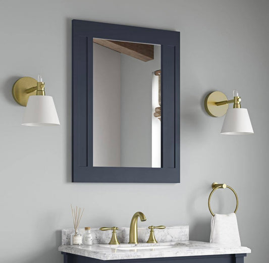 Aberdeen 24x32 mirror in midnight blue