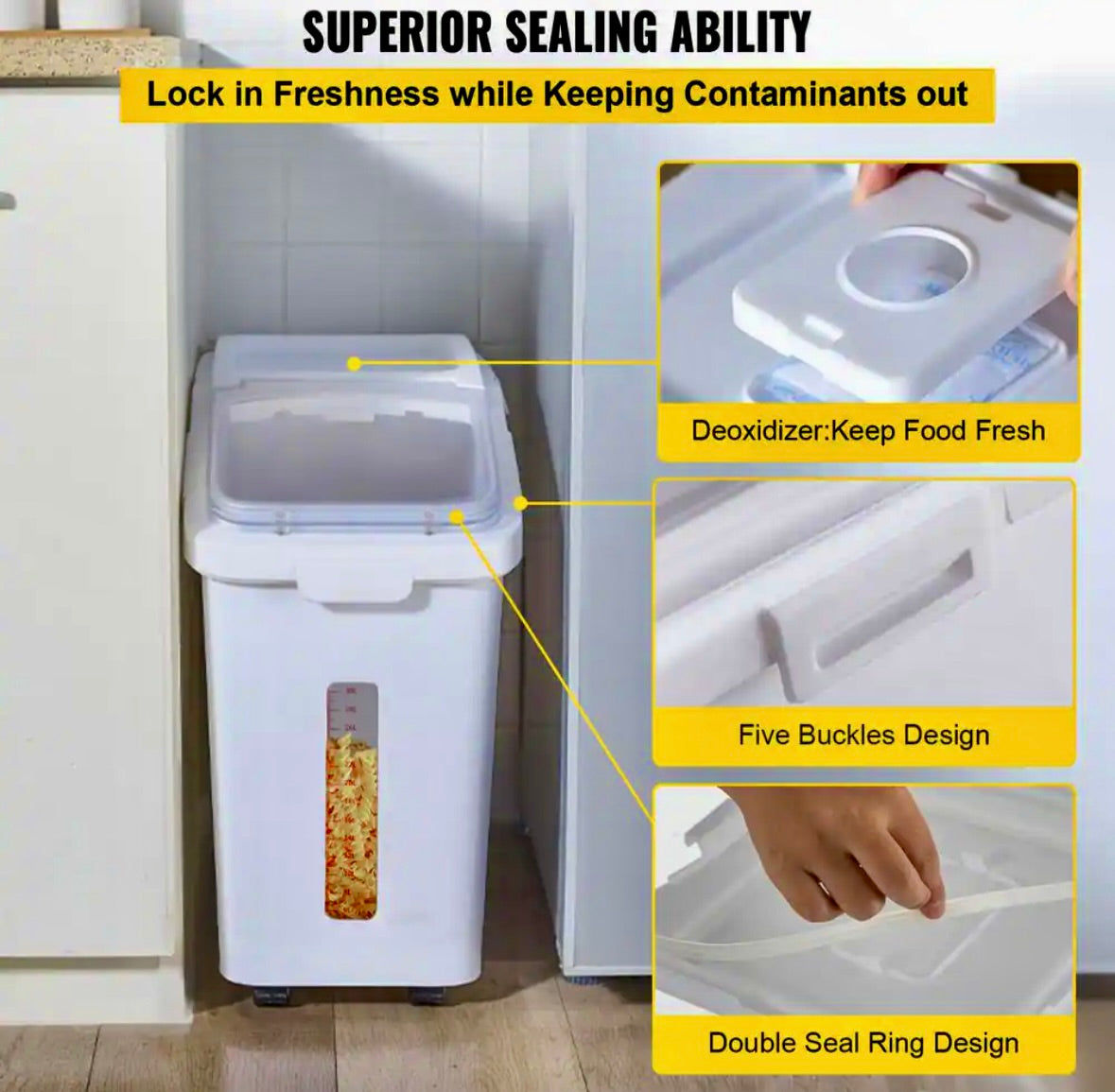 Ingredient storage bin