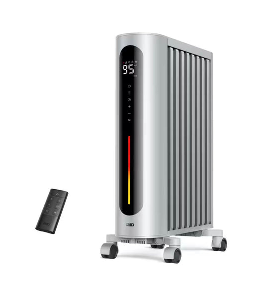 1500- Watt portable space oil filled heater.