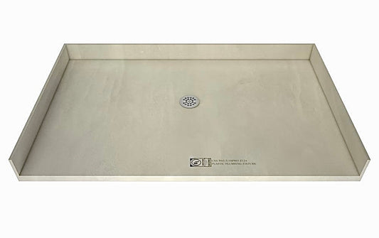 Tile redi 42x48 shower base center drain