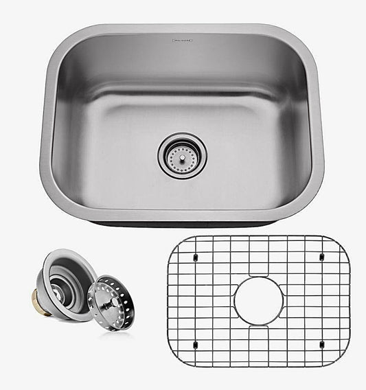 24" undermount kitchen sink