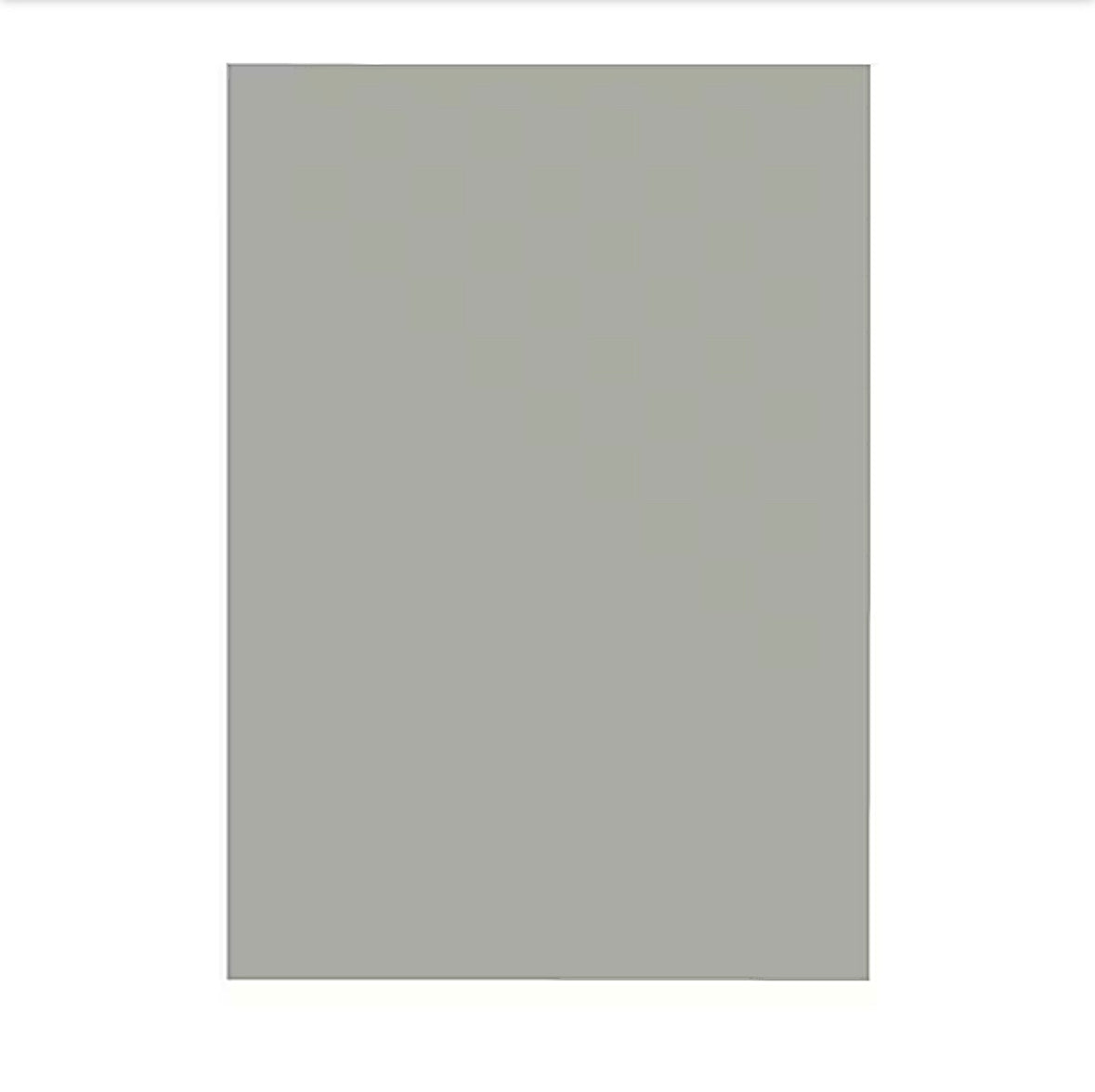 24" End panel in dove gray