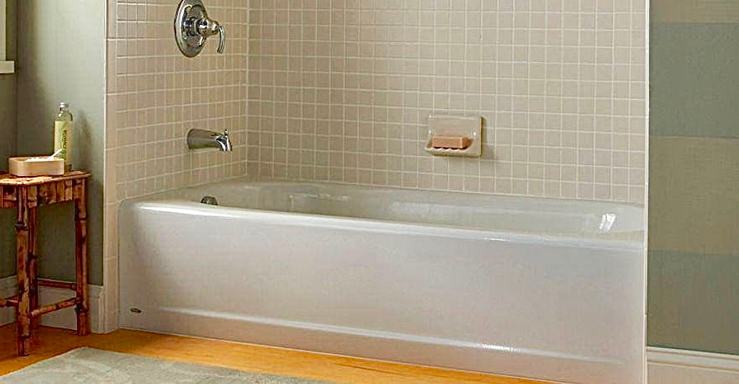Princeton 60"x30" soaking bathtub left drain