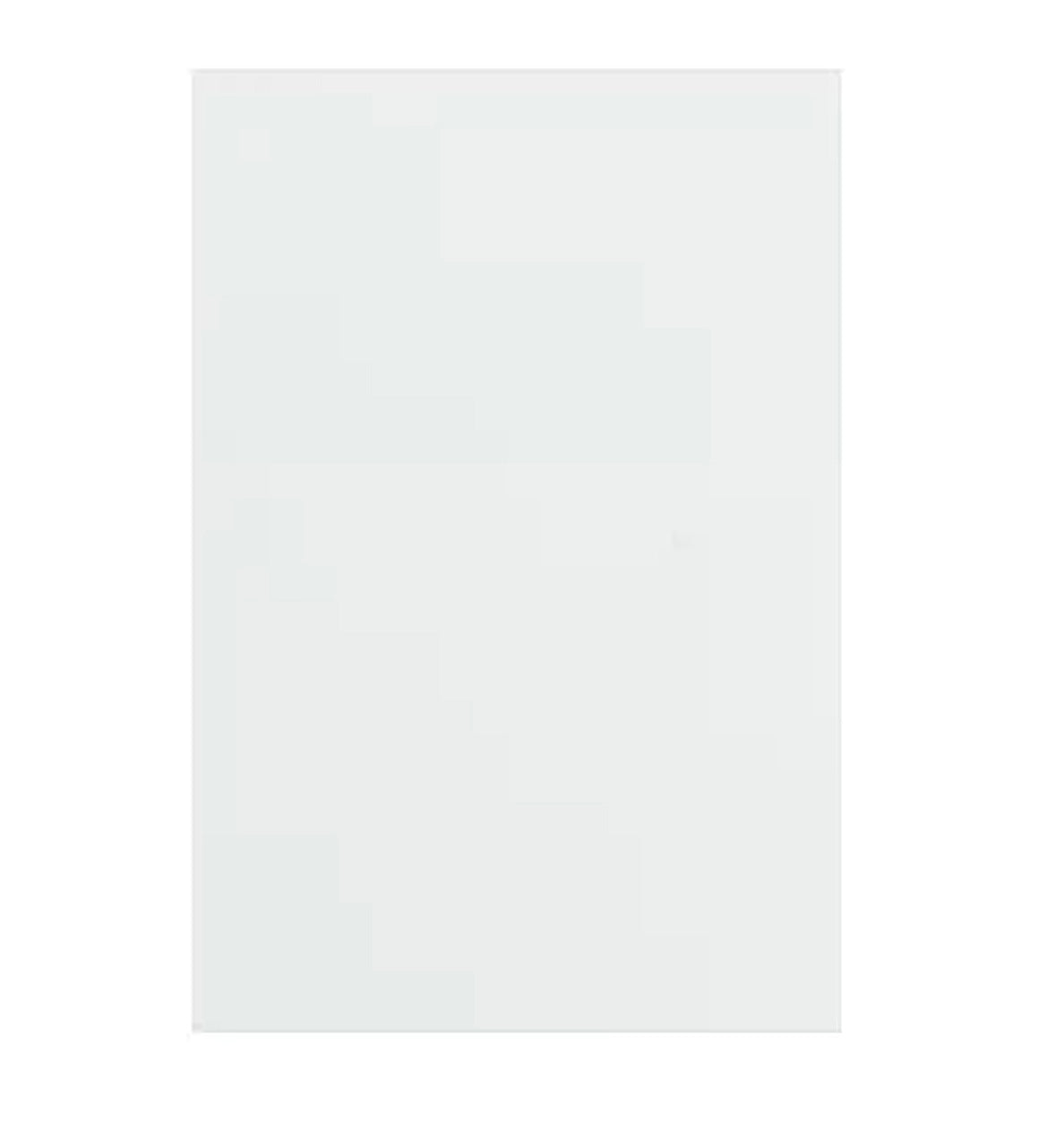 24" End panel satin white