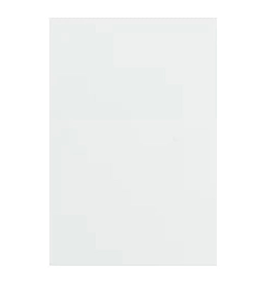 24" End panel satin white