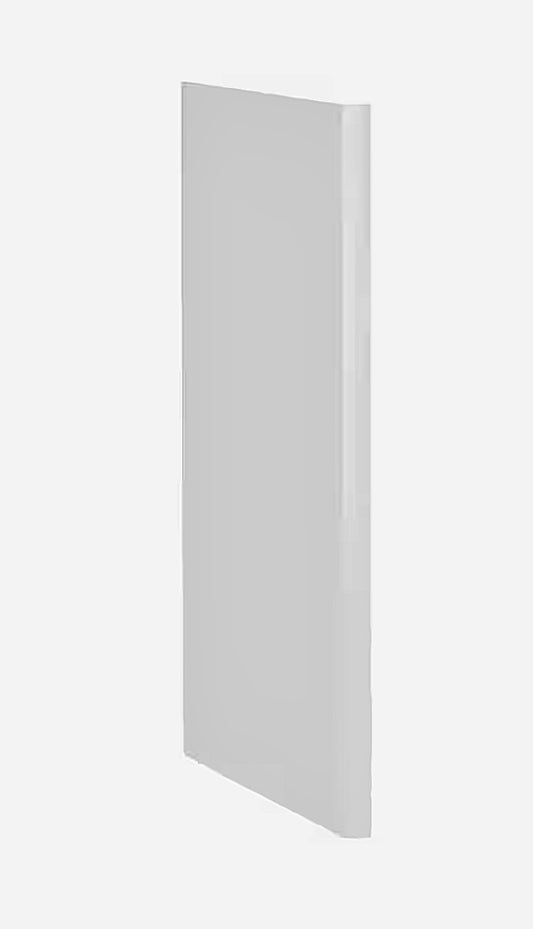 24" Dishwasher end panel satin white