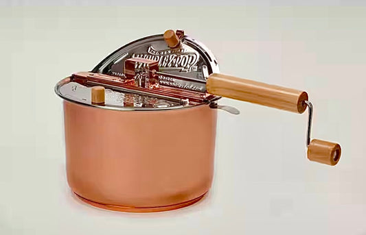 6QT copper popcorn popper