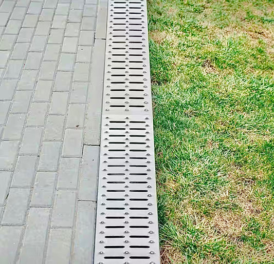 Trench drain grate 3 pack