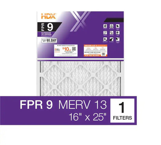 16x25x4 air filter