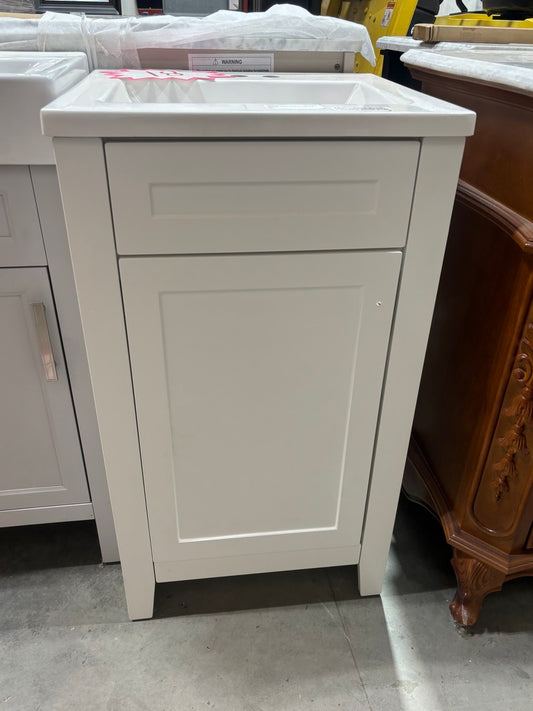 Lilley 18" white vanity