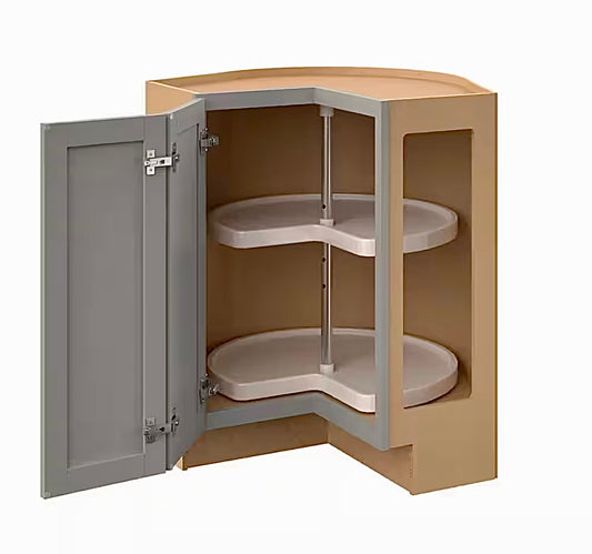 Courtland lazy susan sterling gray