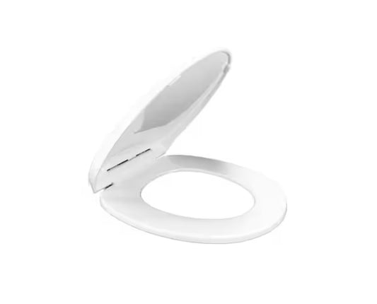 GB round toilet seat white