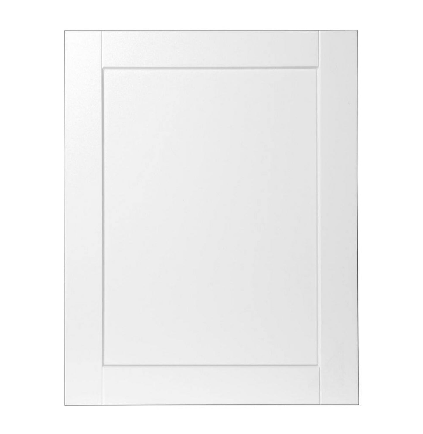 Shaker 24x30 end panel in satin white